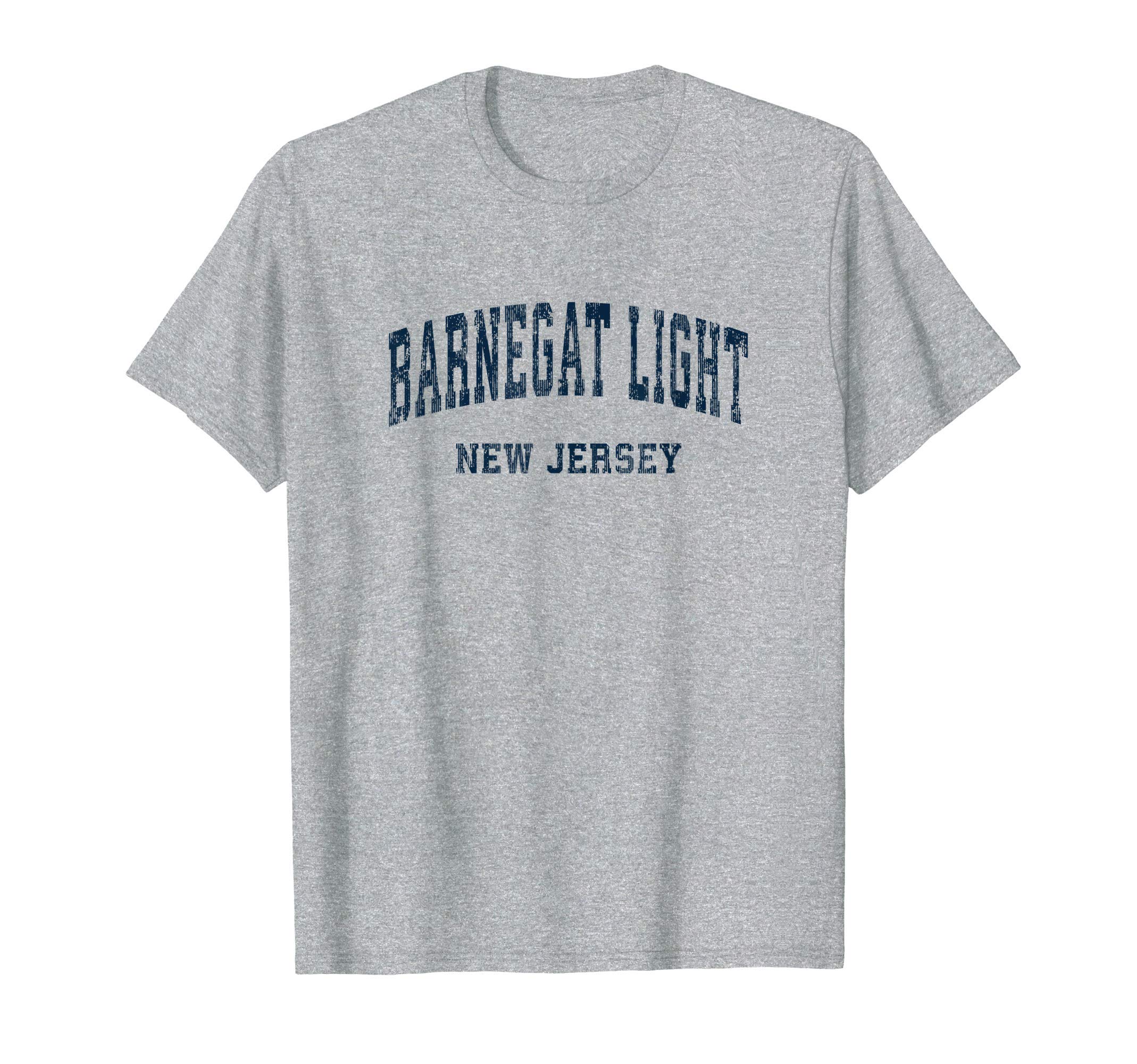 Barnegat Light New Jersey Nj Varsity T-Shirt - Novelty Apparel for Adults - T-Shirt, Sweatshirt, Hoodie