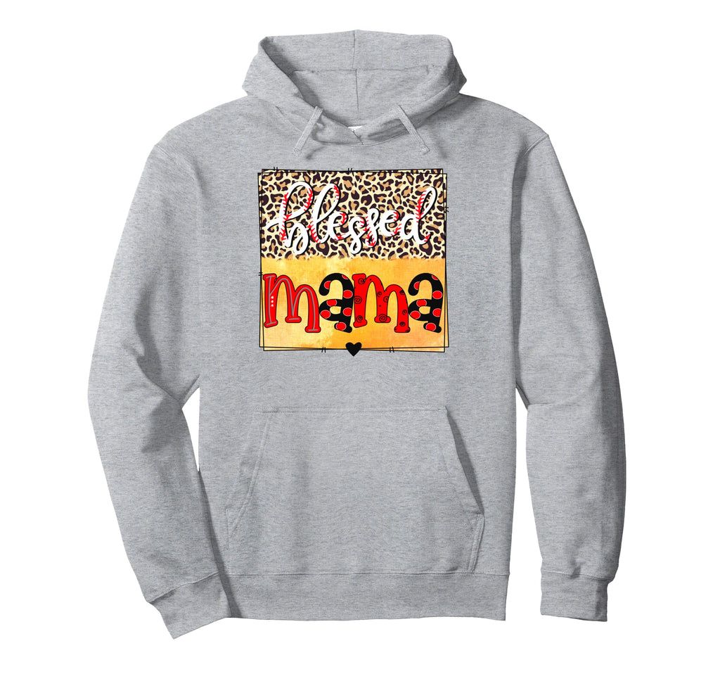 Blessed Mama Baseball Mom Sport Mama Hoodie - Streetwear Style for Adults - T-Shirt, Sweatshirt, Hoodie