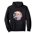 Great Wave Japanese Anime Cat Vaporwave Hoodie - Unique Graphic for Adults - T-Shirt, Sweatshirt, Hoodie