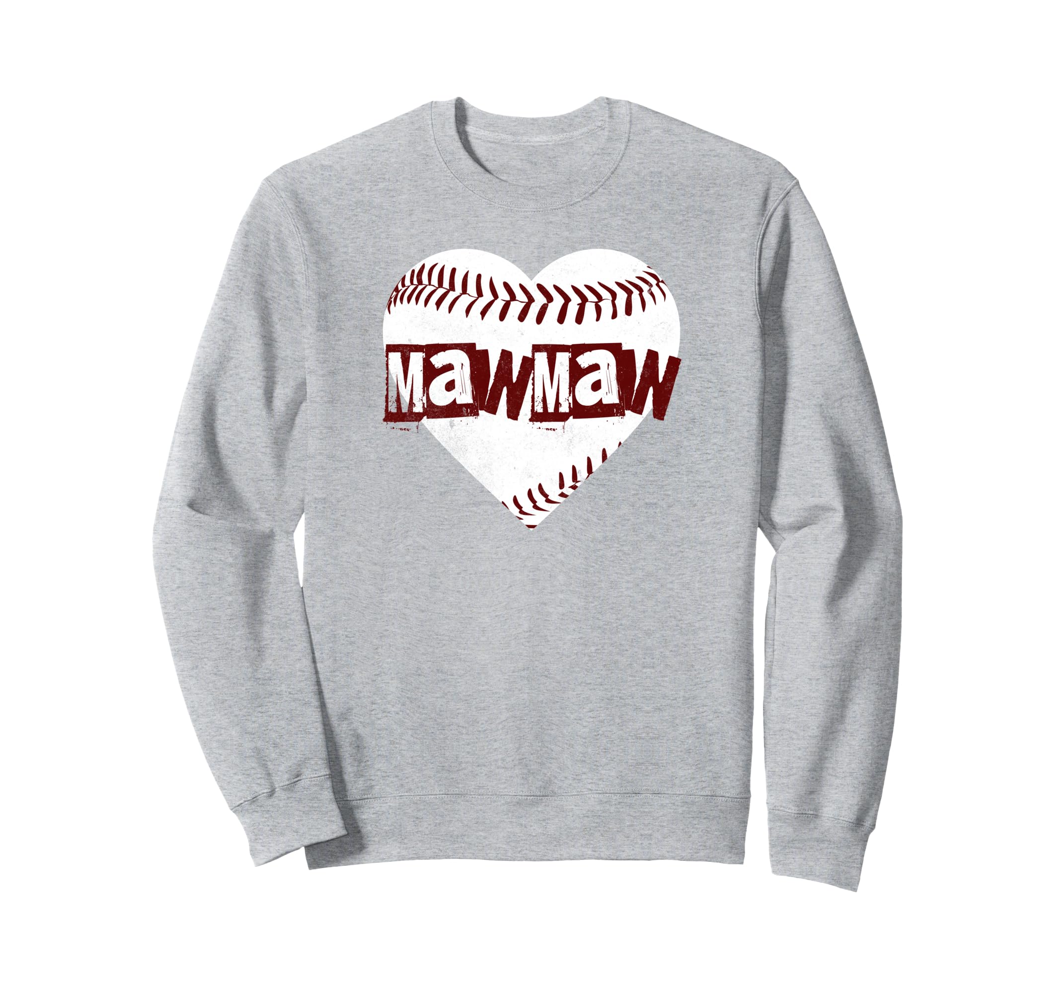 Proud Baseball Softball Mawmaw Sweatshirt - Casual Everyday Wear Men Women - T-Shirt, Sweatshirt, Hoodie