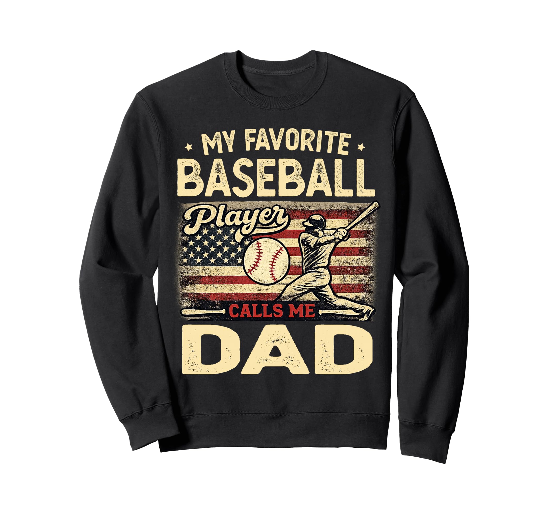 My Favorite Baseball Player Calls Me Sweatshirt - Aesthetic Graphic Unisex - T-Shirt, Sweatshirt, Hoodie