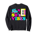 80S Vibes Roller Skate Party Sweatshirt - Trendy Graphic Men Women - T-Shirt, Sweatshirt, Hoodie