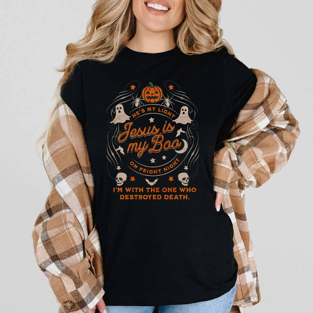 Jesus Is My Boo - Adult & Kids T-Shirts, Sweatshirts & Hoodies apparel design preview 1
