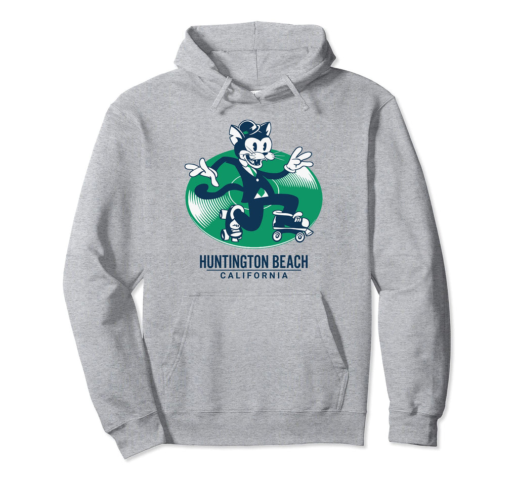 Cat Suit Roller Skating Record Hoodie - Streetwear Style Unisex - T-Shirt, Sweatshirt, Hoodie