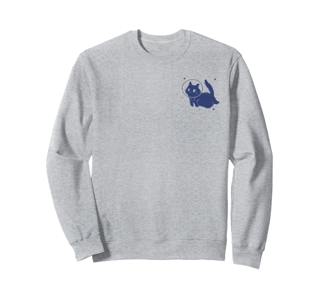 2 Sided Cats Space Aesthetic 90S Sweatshirt - Trendy Graphic Men Women - T-Shirt, Sweatshirt, Hoodie