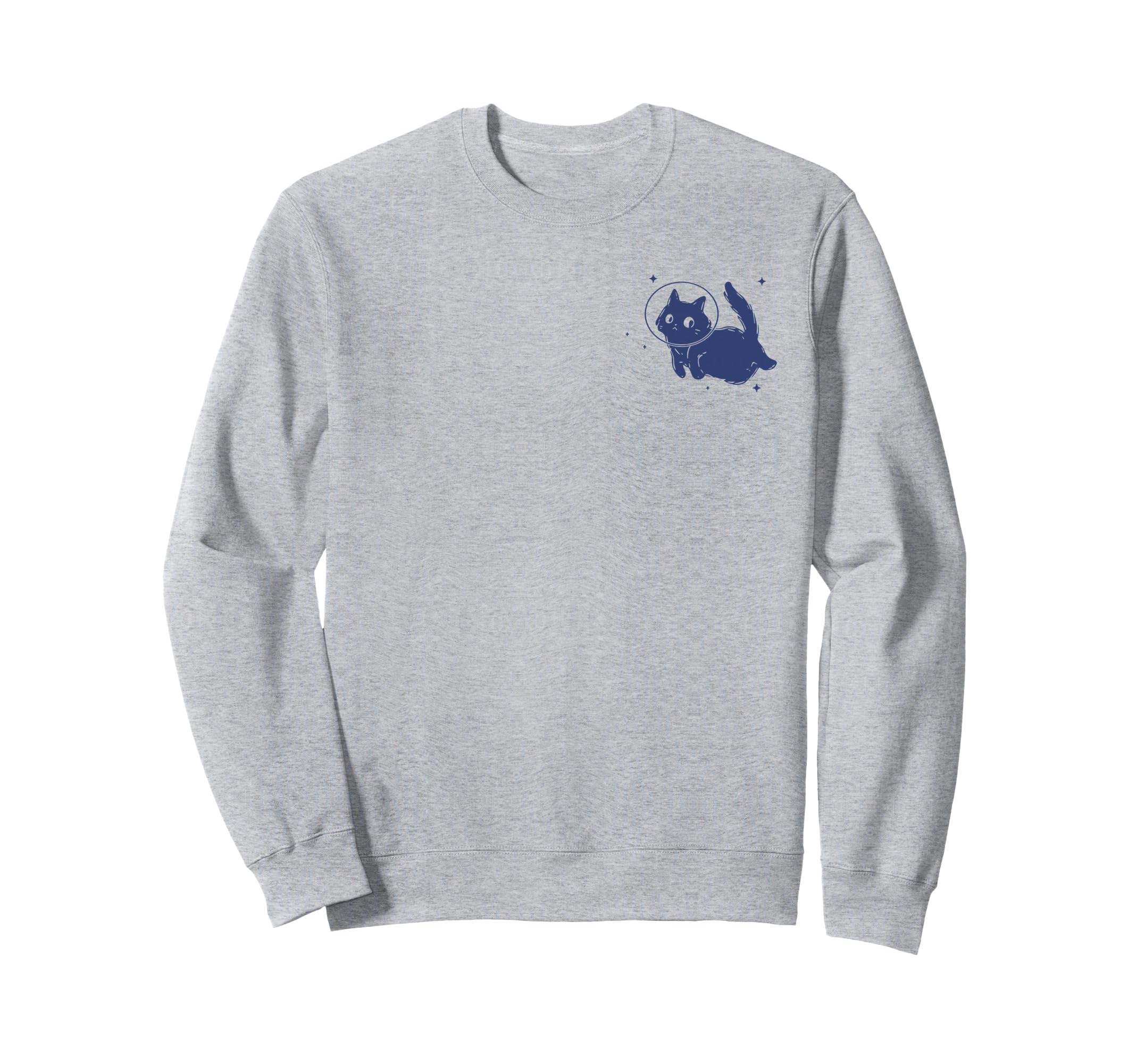2 Sided Cats Space Aesthetic 90S Sweatshirt - Trendy Graphic Men Women - T-Shirt, Sweatshirt, Hoodie