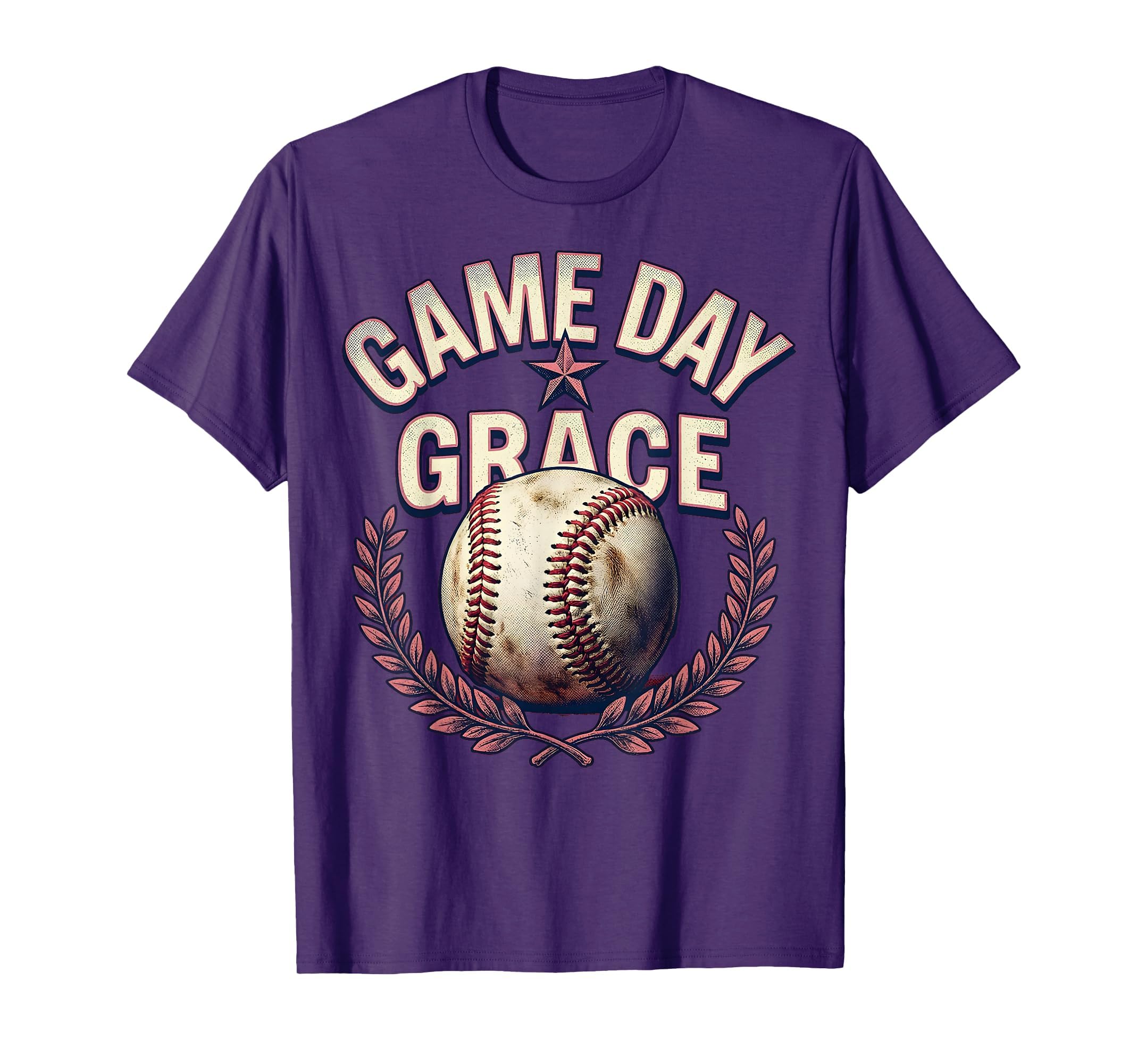 Game Day Grace Baseball Mom T-Shirt - Fun Novelty Design Unisex - T-Shirt, Sweatshirt, Hoodie