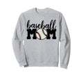 Baseball Mom Gift Cheer Life Super Sweatshirt - Novelty Apparel Unisex - T-Shirt, Sweatshirt, Hoodie