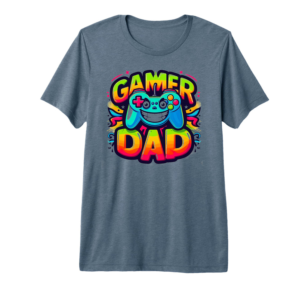 Gamer Dad Game Controller Gaming Video T-Shirt - Streetwear Style Unisex - T-Shirt, Sweatshirt, Hoodie