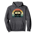 Skoolie Bus Sunset Skoolie Hoodie - Minimalist Print for Adults - T-Shirt, Sweatshirt, Hoodie