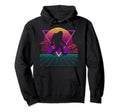 Bigfoot Sasquatch Funny 80S Vaporwave Hoodie - Unique Graphic Men Women - T-Shirt, Sweatshirt, Hoodie