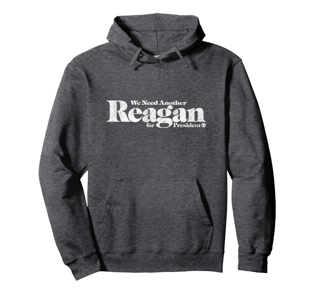 Reagan President Distressed Hoodie - Streetwear Style Men Women - T-Shirt, Sweatshirt, Hoodie