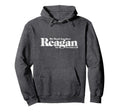 Reagan President Distressed Hoodie - Streetwear Style Men Women - T-Shirt, Sweatshirt, Hoodie