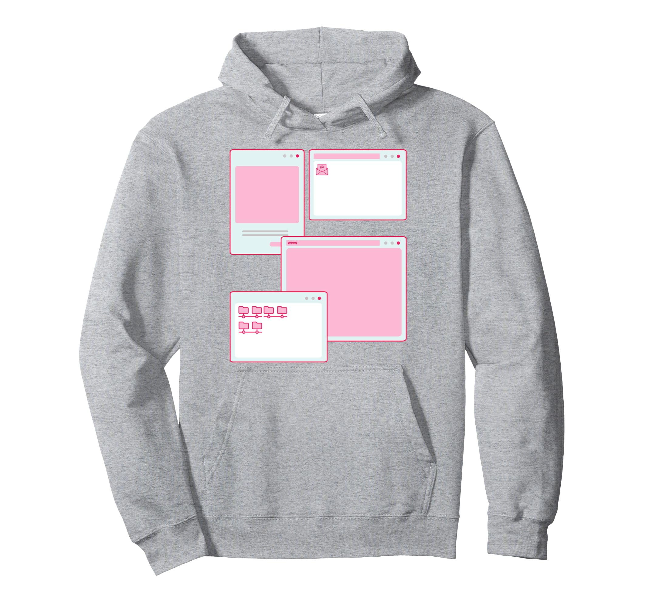 Vaporwave Aesthetic 90S Grunge Kawaii E Hoodie - Streetwear Style Unisex - T-Shirt, Sweatshirt, Hoodie