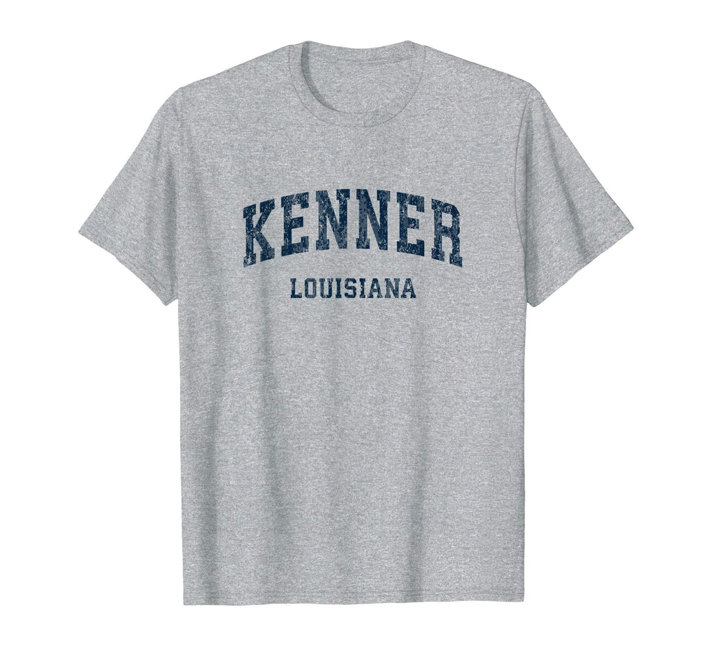 Kenner Louisiana La Varsity Sports Navy T-Shirt - Unique Graphic for Adults - T-Shirt, Sweatshirt, Hoodie