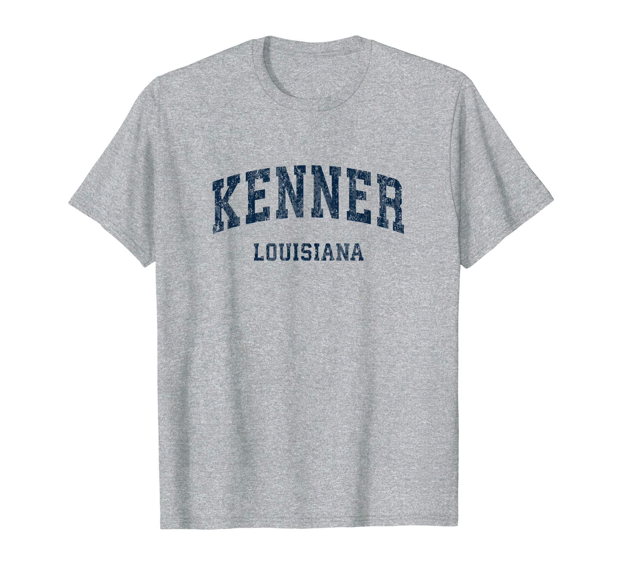 Kenner Louisiana La Varsity Sports Navy T-Shirt - Unique Graphic for Adults - T-Shirt, Sweatshirt, Hoodie