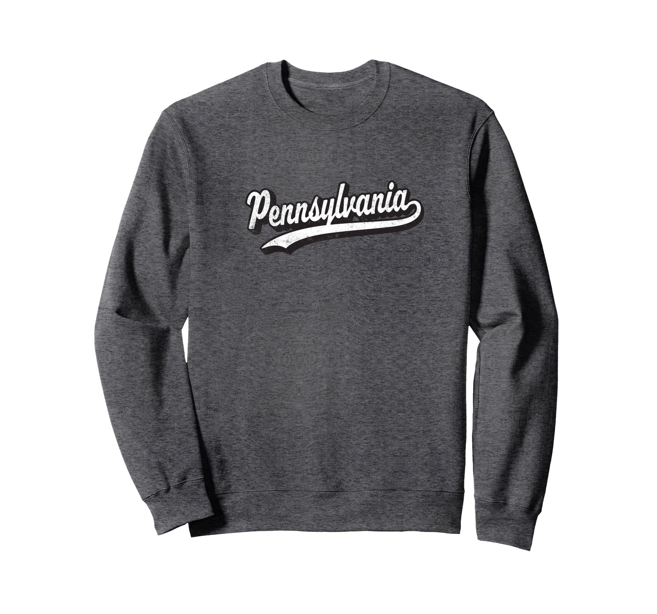 Pennsylvania Sports Baseball Script Sweatshirt - Custom Art Print Men Women - T-Shirt, Sweatshirt, Hoodie