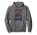 Cafe Racer Motorcycle Hoodie - Trendy Graphic Unisex - T-Shirt, Sweatshirt, Hoodie