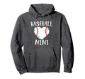 Baseball Mimi Gift Sports Grandma Hoodie - Streetwear Style Unisex - T-Shirt, Sweatshirt, Hoodie