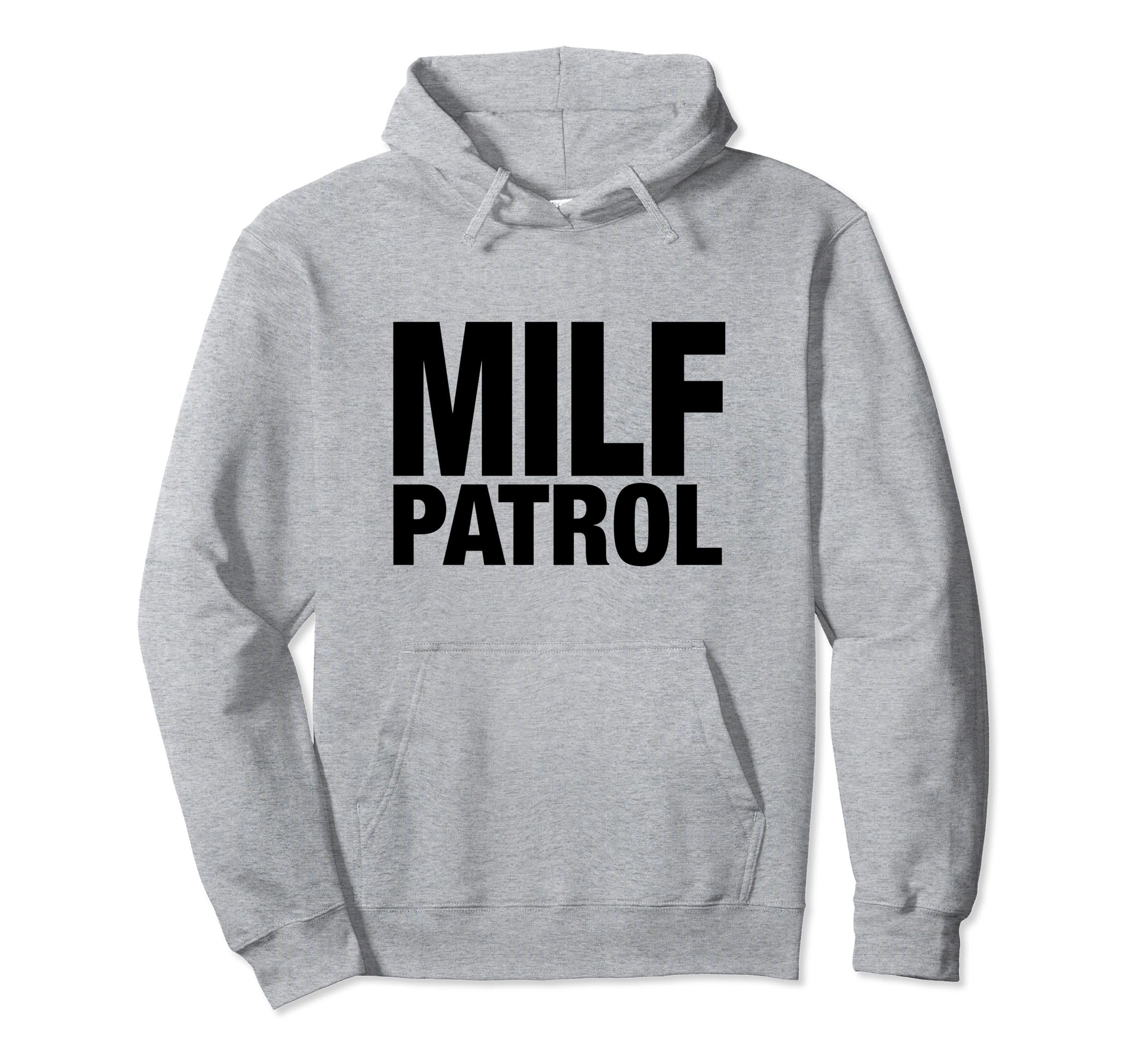 Milf Patrol Y2K Aesthetic Hoodie - Custom Art Print Men Women - T-Shirt, Sweatshirt, Hoodie