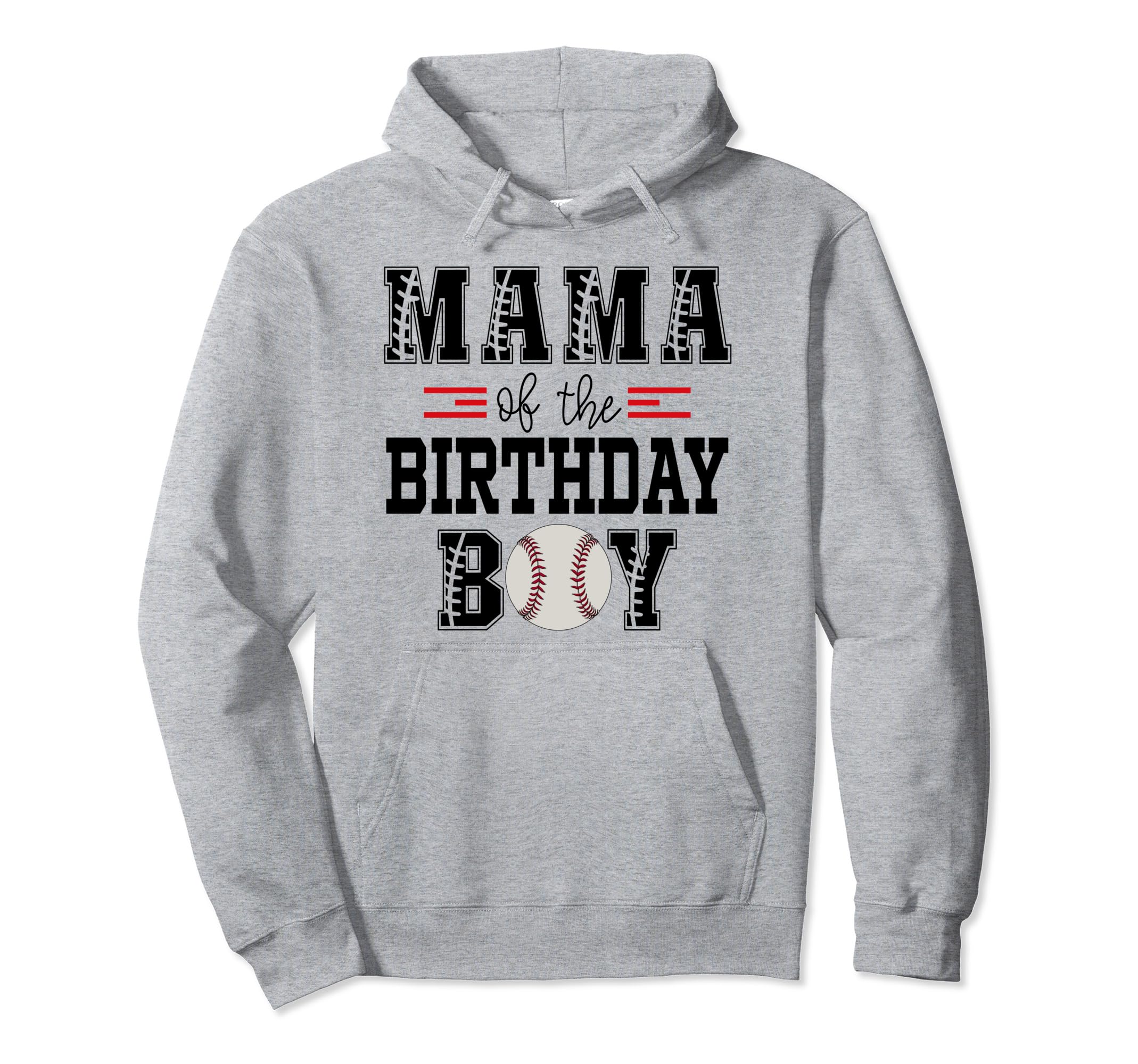 Mama Birthday Baseball Lover First Hoodie - Custom Art Print Men Women - T-Shirt, Sweatshirt, Hoodie