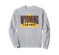 Laramie Wyoming Brown Yellow Wyoming Sweatshirt - Trendy Graphic Men Women - T-Shirt, Sweatshirt, Hoodie