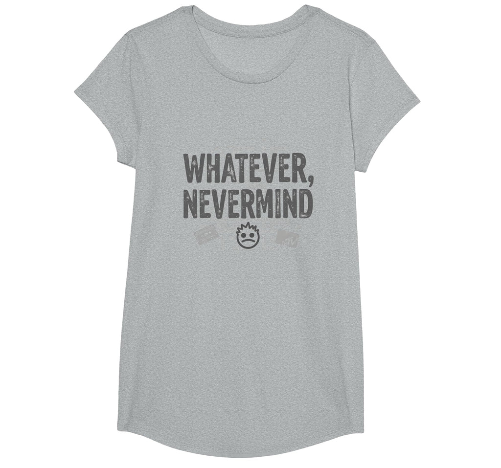 Whatever Nevermind Gen X Nostalgic 90S T-Shirt - Fun Novelty Design Unisex - T-Shirt, Sweatshirt, Hoodie