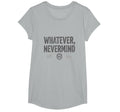 Whatever Nevermind Gen X Nostalgic 90S T-Shirt - Fun Novelty Design Unisex - T-Shirt, Sweatshirt, Hoodie
