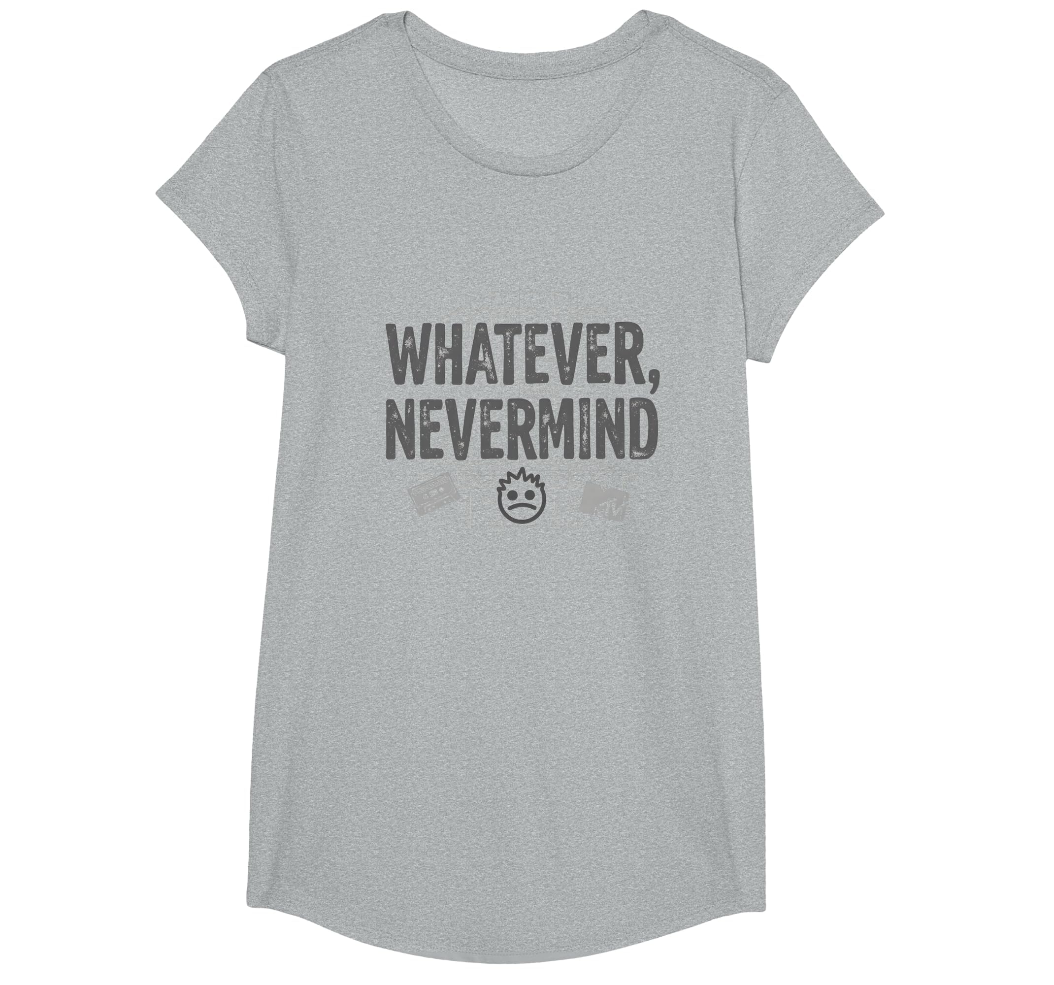 Whatever Nevermind Gen X Nostalgic 90S T-Shirt - Fun Novelty Design Unisex - T-Shirt, Sweatshirt, Hoodie