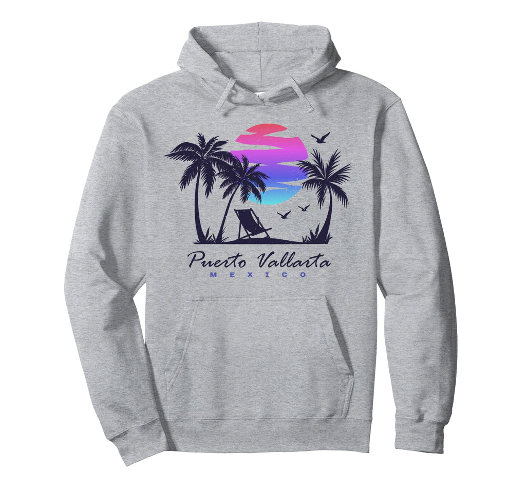 Puerto Vallarta Mexico Beach Vacation Hoodie - Casual Everyday Wear Unisex - T-Shirt, Sweatshirt, Hoodie