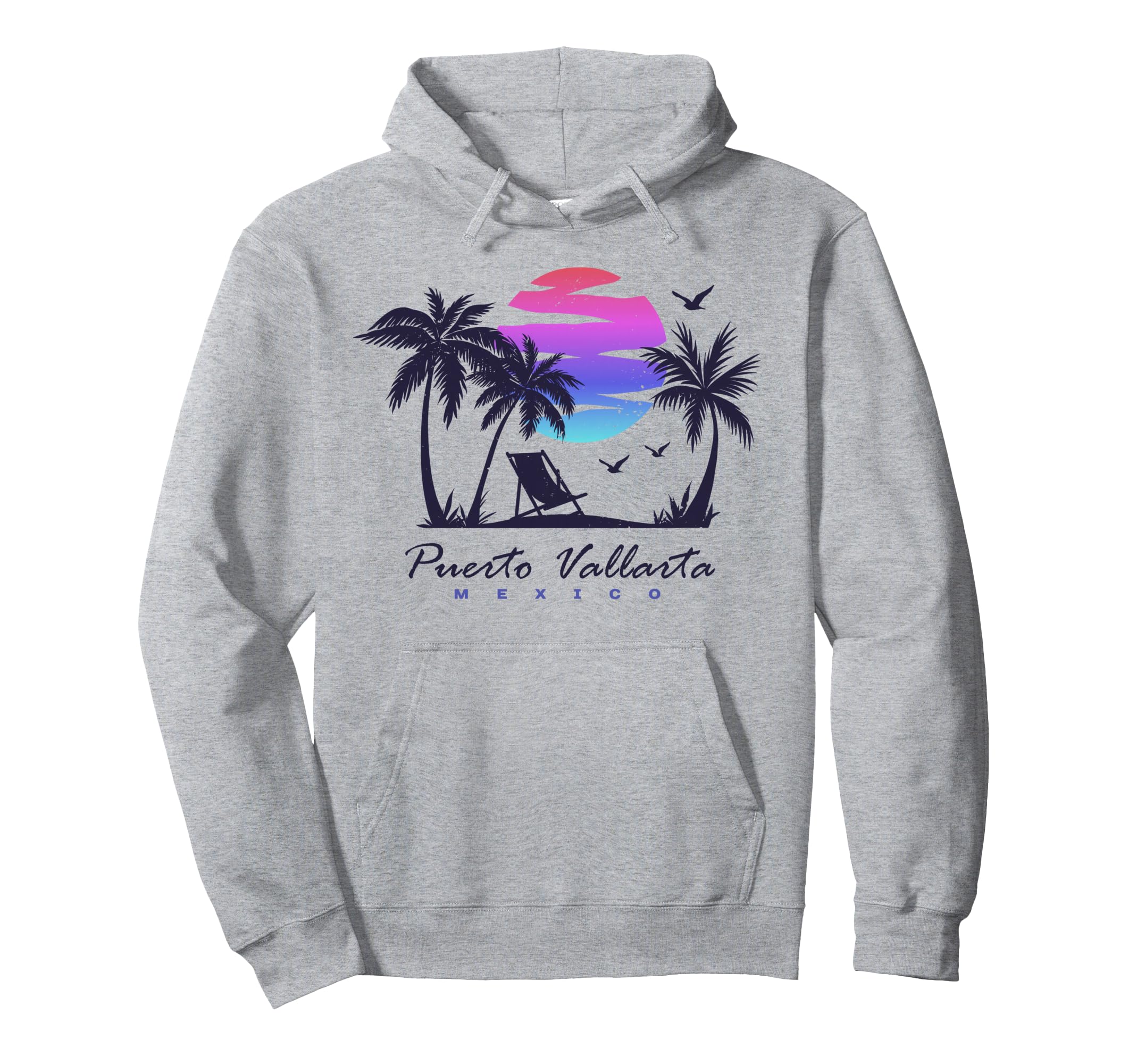 Puerto Vallarta Mexico Beach Vacation Hoodie - Casual Everyday Wear Unisex - T-Shirt, Sweatshirt, Hoodie