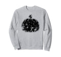 Distressed Halloween Pumpkin Sweatshirt - Novelty Apparel Unisex - T-Shirt, Sweatshirt, Hoodie