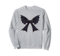Bat Coquette Bow Halloween Bow Sweatshirt - Novelty Apparel Men Women - T-Shirt, Sweatshirt, Hoodie