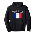Flag France Distressed French Flag Hoodie - Trendy Graphic Men Women - T-Shirt, Sweatshirt, Hoodie