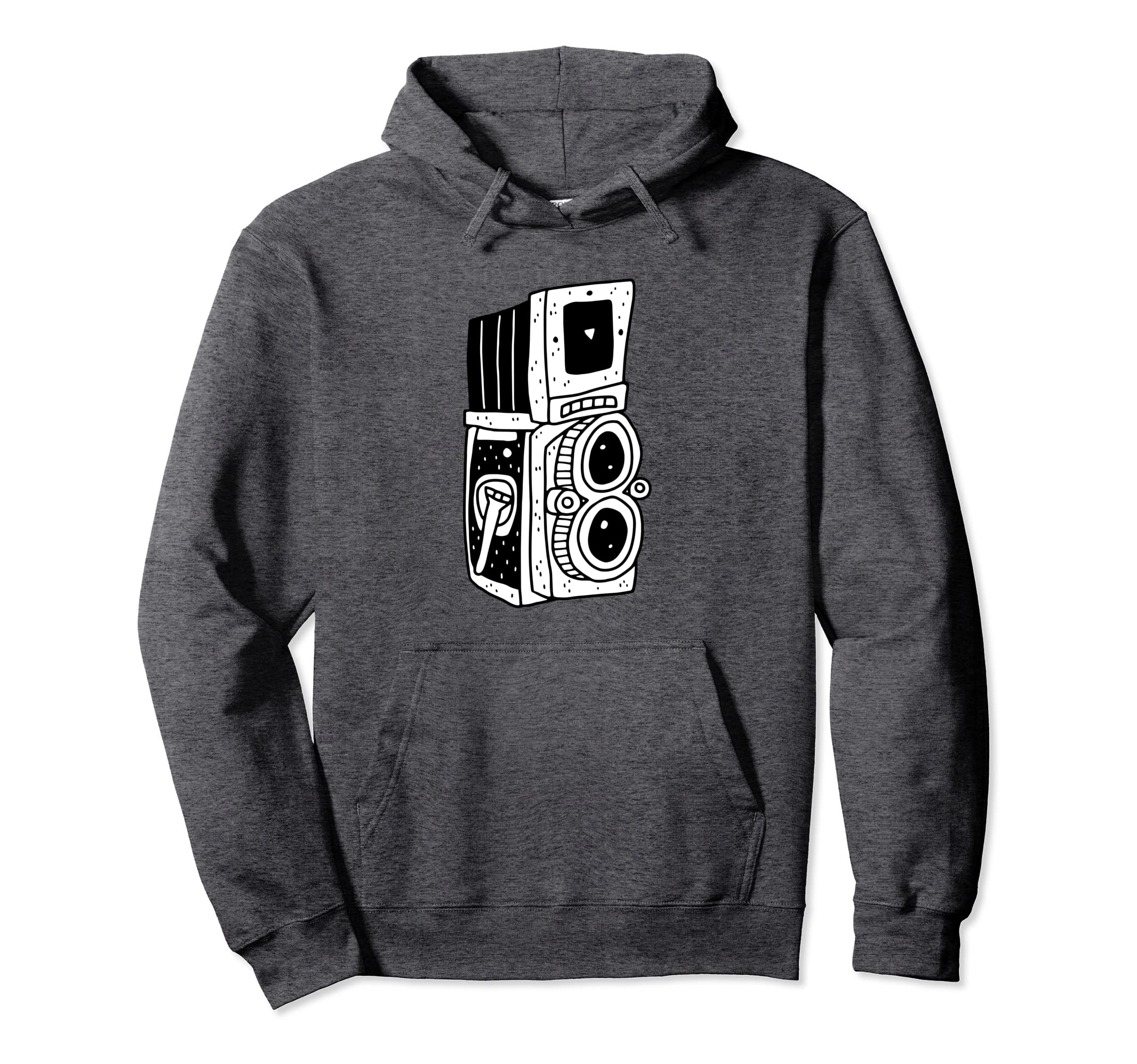 Camera Analogue Camera Illustration Hoodie - Unique Graphic Men Women - T-Shirt, Sweatshirt, Hoodie