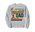 Baseball Dad Summer Sports Lover Sweatshirt - Aesthetic Graphic for Adults - T-Shirt, Sweatshirt, Hoodie