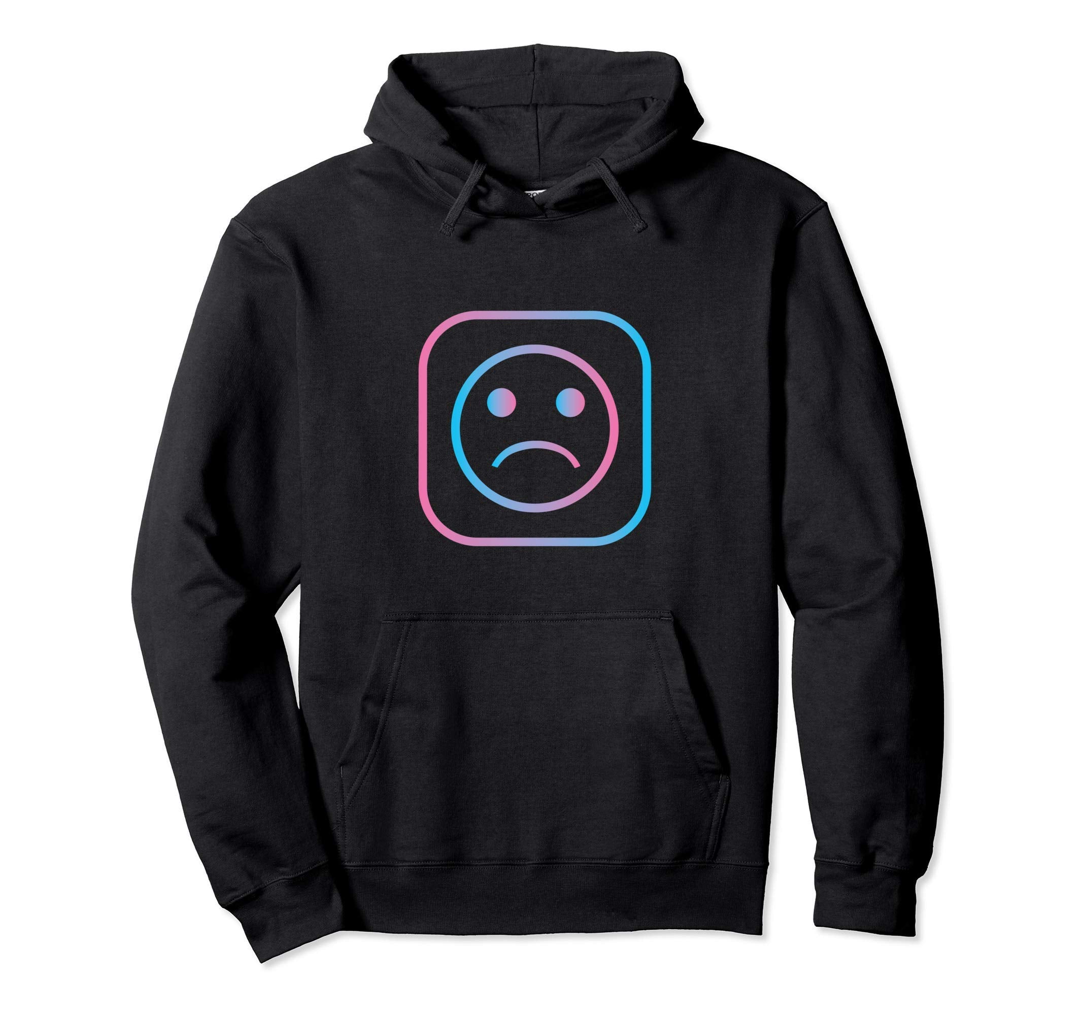 Edgy Aesthetic Vaporwave Soft Sad Sad Boi Hoodie - Graphic Print Unisex - T-Shirt, Sweatshirt, Hoodie