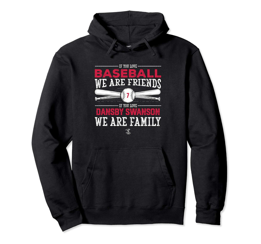 Dansby Swanson If You Love Baseball Hoodie - Aesthetic Graphic for Adults - T-Shirt, Sweatshirt, Hoodie