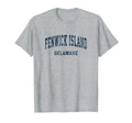 Fenwick Island Delaware De Varsity T-Shirt - Streetwear Style for Adults - T-Shirt, Sweatshirt, Hoodie