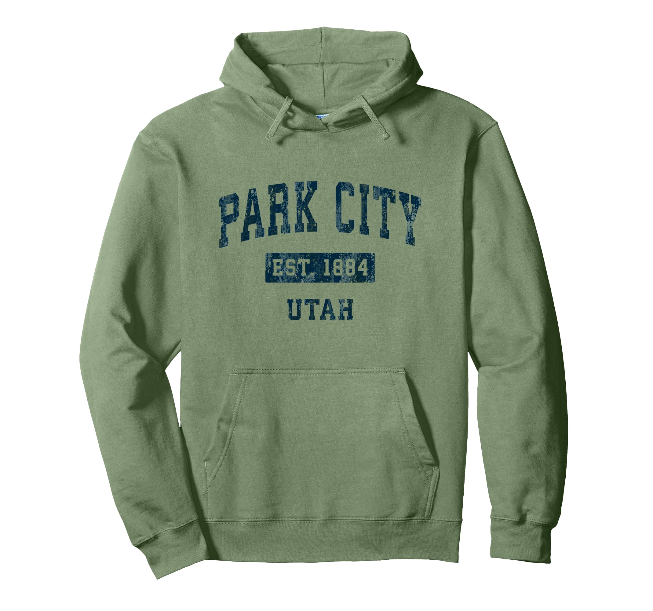 Park City Utah Ut Sports Navy Hoodie - Fun Novelty Design Men Women - T-Shirt, Sweatshirt, Hoodie