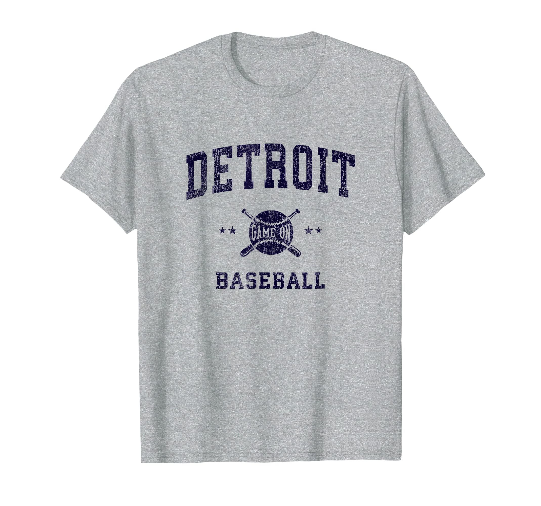 Detroit Baseball Throwback T-Shirt - Streetwear Style Unisex - T-Shirt, Sweatshirt, Hoodie