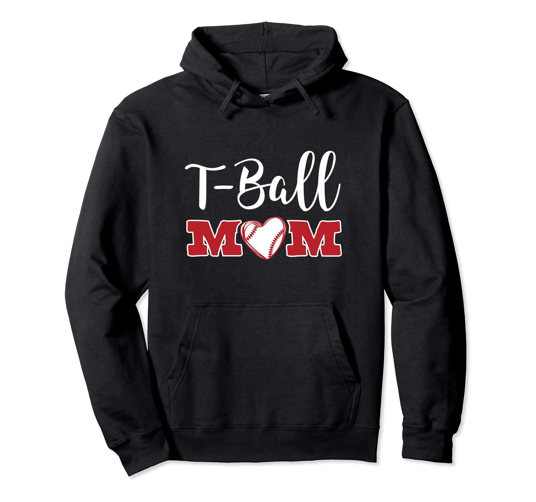 Tball Mom Teeball Baseball T Ball Mom Hoodie - Trendy Graphic for Adults - T-Shirt, Sweatshirt, Hoodie