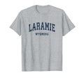 Laramie Wyoming Wy Varsity Sports T-Shirt - Aesthetic Graphic for Adults - T-Shirt, Sweatshirt, Hoodie