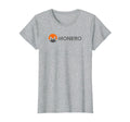 Monero Logo And Text Distressed T-Shirt - Trendy Graphic for Adults - T-Shirt, Sweatshirt, Hoodie