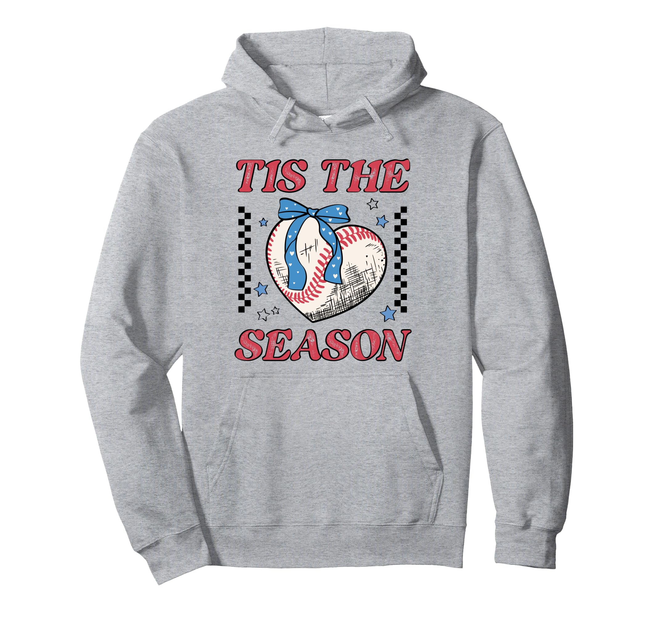 Tis Season Coquette American Baseball Hoodie - Aesthetic Graphic Men Women - T-Shirt, Sweatshirt, Hoodie