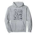 Smoking Cat Y2K Black Cat 90S Grunge Hoodie - Custom Art Print Men Women - T-Shirt, Sweatshirt, Hoodie
