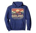 Badlands National Park South Dakota Hoodie - Minimalist Print for Adults - T-Shirt, Sweatshirt, Hoodie