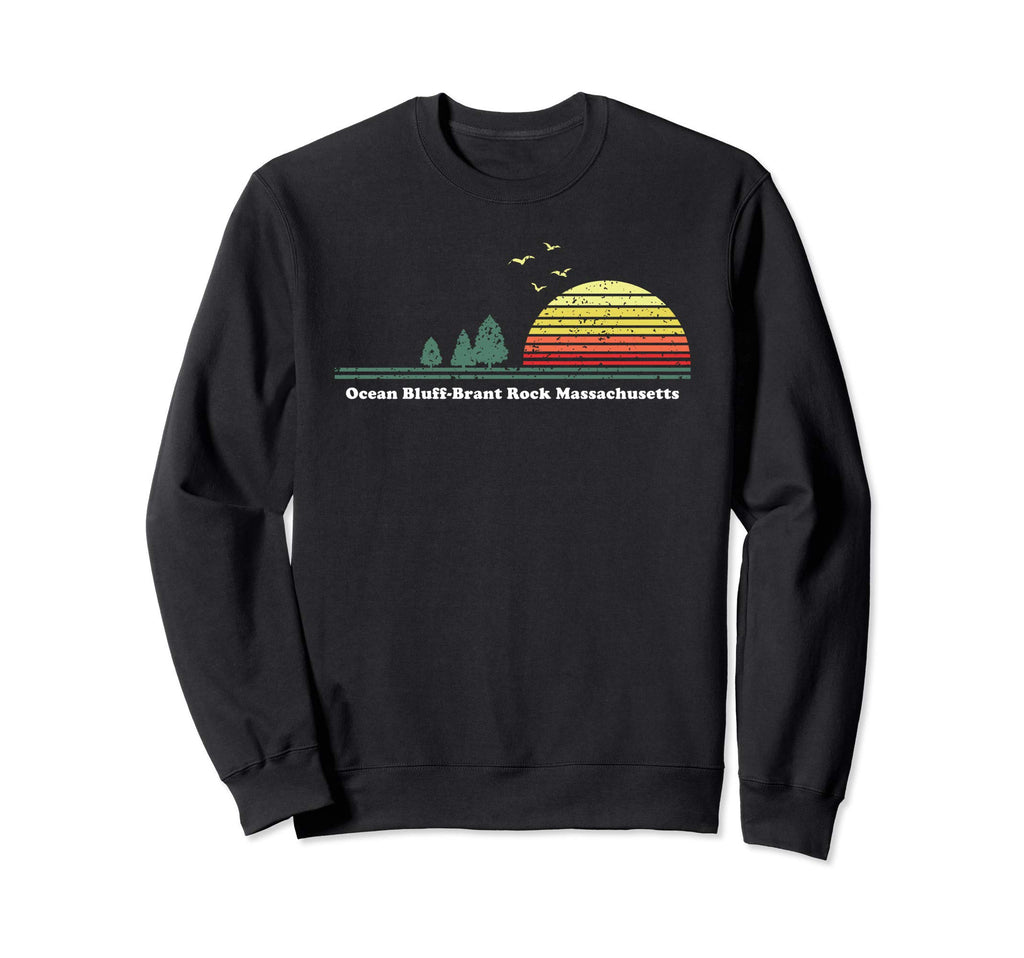 Ocean Bluff Brant Rock Massachusetts Sweatshirt - Graphic Print Unisex - T-Shirt, Sweatshirt, Hoodie