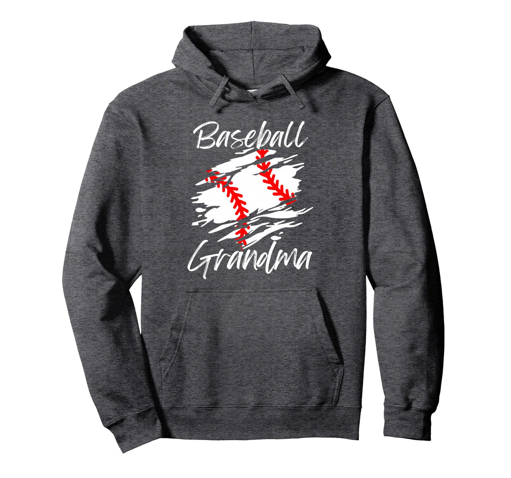 Baseball Grandma Family Matching Hoodie - Fun Novelty Design Men Women - T-Shirt, Sweatshirt, Hoodie