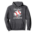 Baseball Grandma Family Matching Hoodie - Fun Novelty Design Men Women - T-Shirt, Sweatshirt, Hoodie